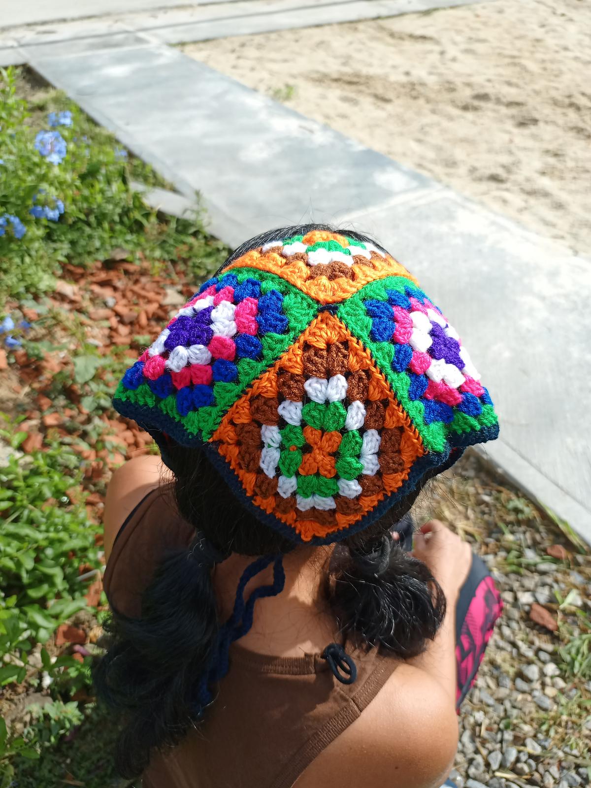 Granny Square Bandana Twins
