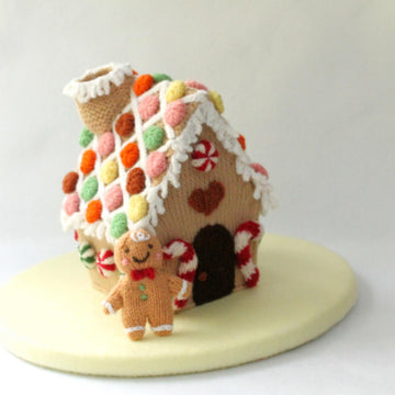 Gingerbread House Knitted