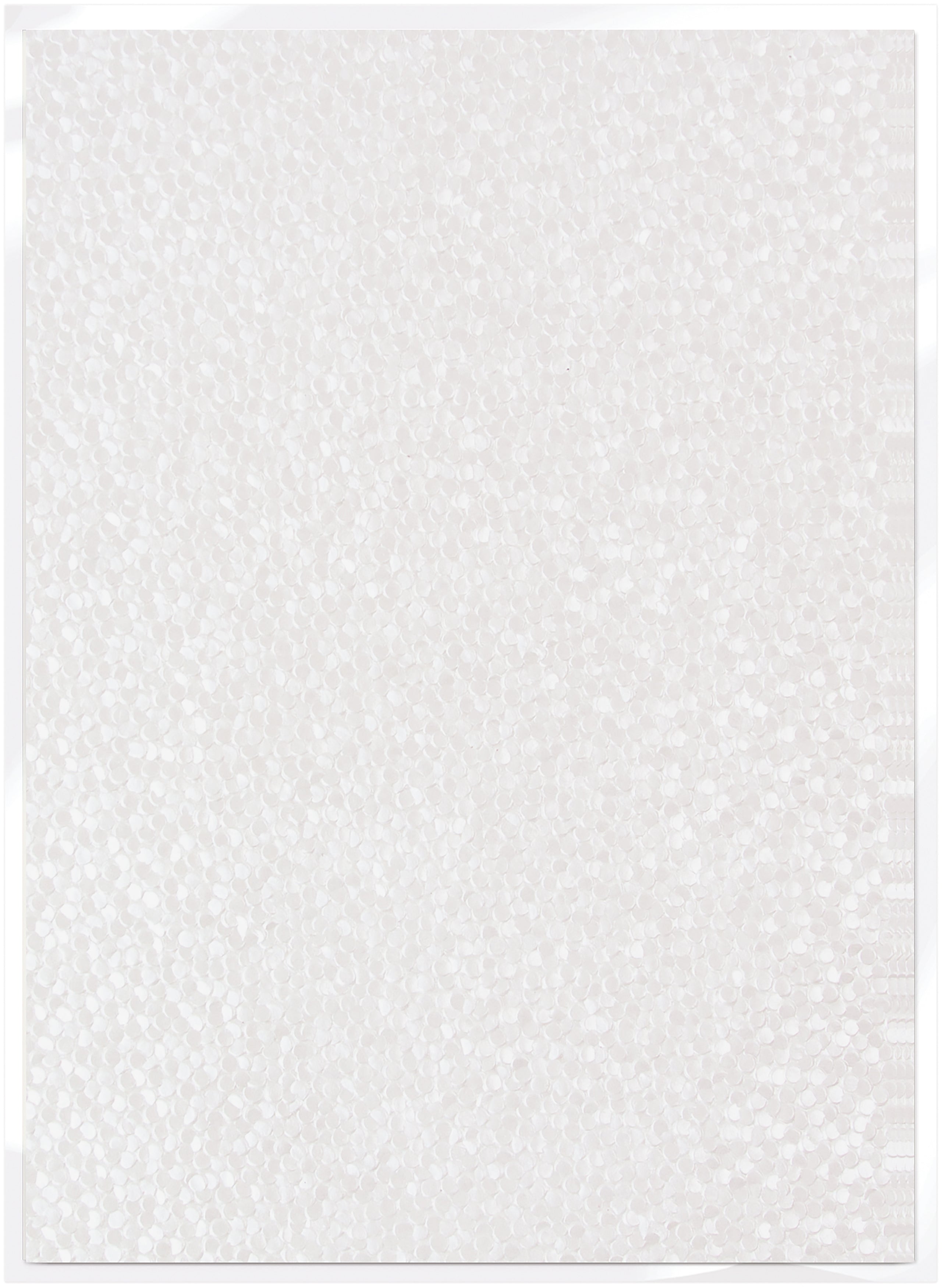 Tonic Studios Craft Perfect Handcrafted Embossed Cotton Papers A4 5/Pkg - Snowdrop Meadow