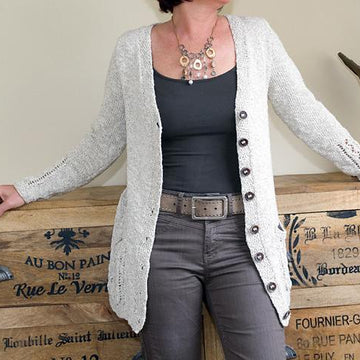 V-neck cardigan "Davina"