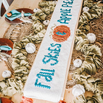 Fall Skies & Apple Pies Table Runner