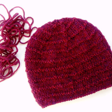 Alpaca berry hat