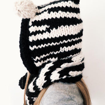 Ziggy the Zebra Hooded Scarf