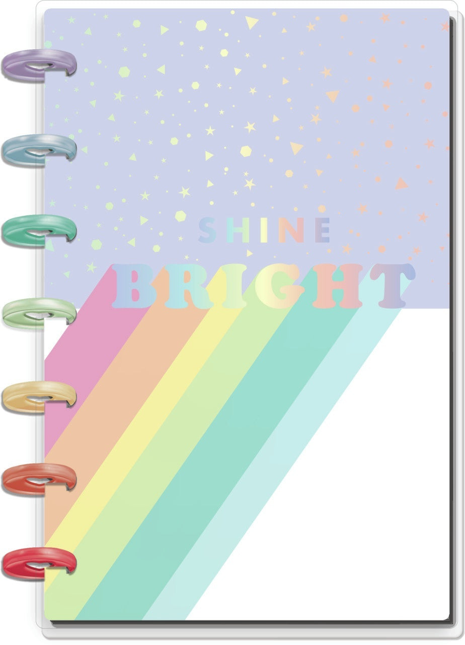 Happy Planner Mini Notebook W/60 Sheets - Shine Bright