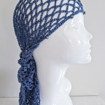 Triangular Mesh Sequin Scarf