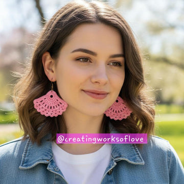Fan Earrings
