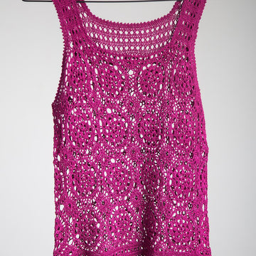 Cherry Berry crochet top