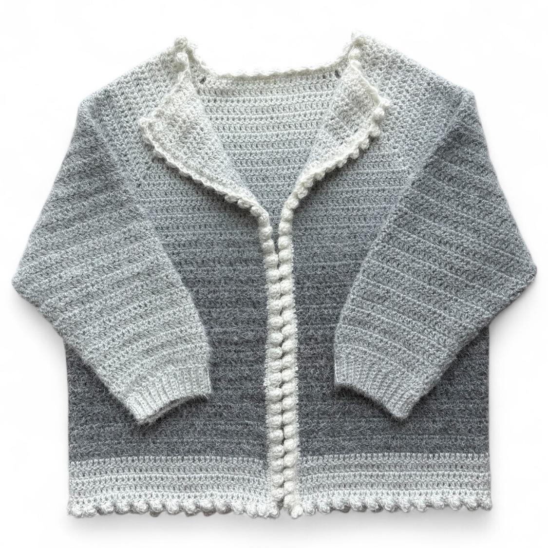 Top Down Popcorn Cardigan