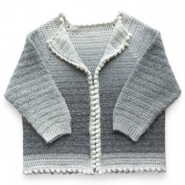 Top Down Popcorn Cardigan
