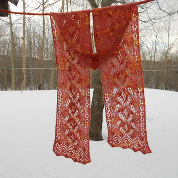 Estonian Fantasy Lace Scarf