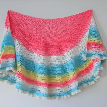 Crochet Polina Crescent Shawl Pattern