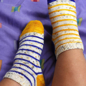 Toe Up Simple Socks No 4