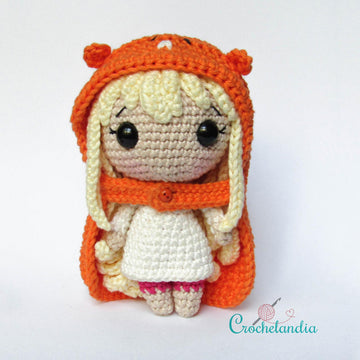 Umaru-Chan amigurumi doll - crochet pattern by Crochelandia