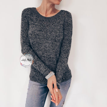 Women’s lace insert jumper