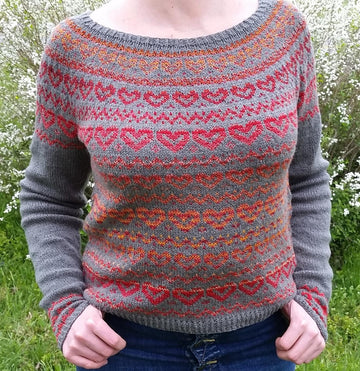 With Open Heart Sweater