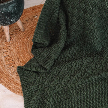 Totally Textured Crochet Blanket