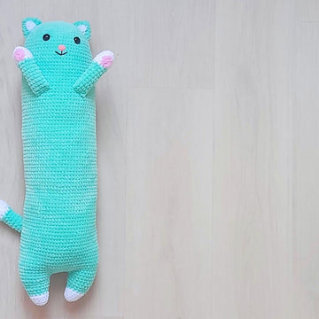 Long Cat Baguette Hugging Pillow