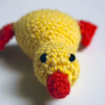 Crochet Pattern Dog Toy Duck