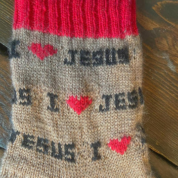 I Love Jesus Socks