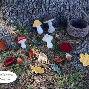 Mushroom and Leaves Bundle
