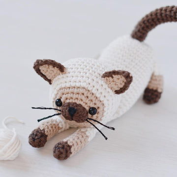 Siamese Kitten Crochet Pattern