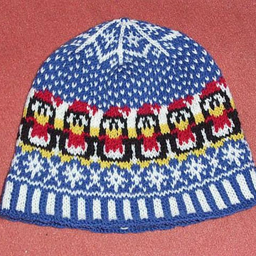 Penguins winter beanie