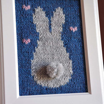 Some Bunny Loves You Knitted Wall Art