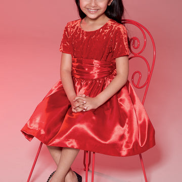 McCall's Childrens'/Girls' Gathered Dresses with Petticoat and Sash M7648 - Sewing Pattern