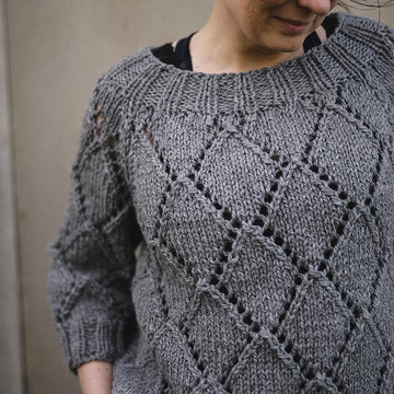 Diamond chunky pullover