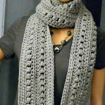 Bead Stitch unisex scarf