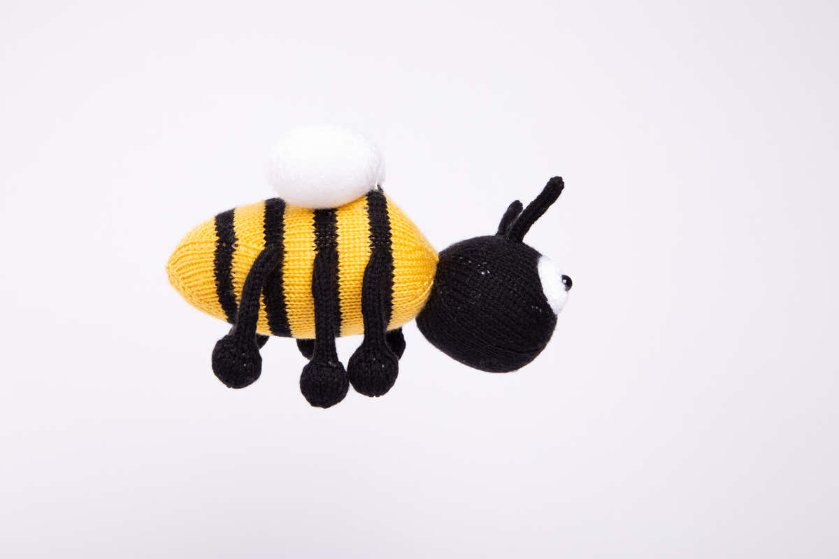 Honey the Bee in Deramores Studio DK Acrylic - Downloadable PDF