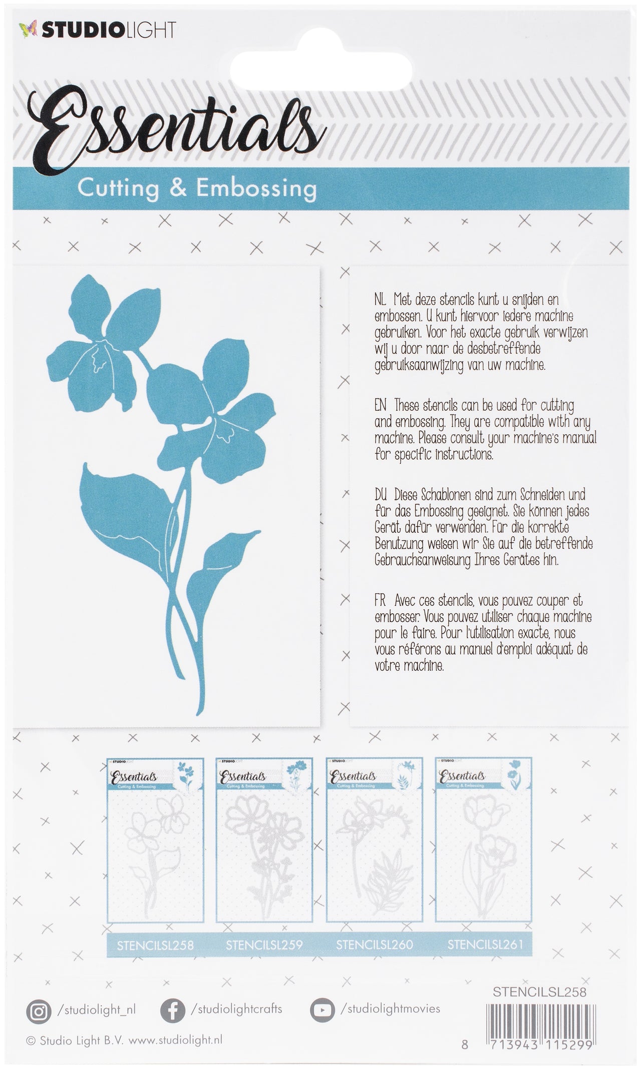 Studio Light Essentials Cutting & Embossing Die - 625506