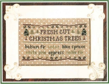 Country Cottage Fresh Cut Christmas Trees - CCN143 -  Leaflet