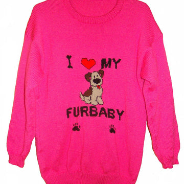 Childrens & Adults Furbaby Dog Jumper