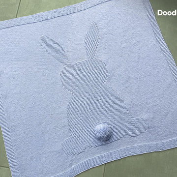 Big Bunny Knit Blanket