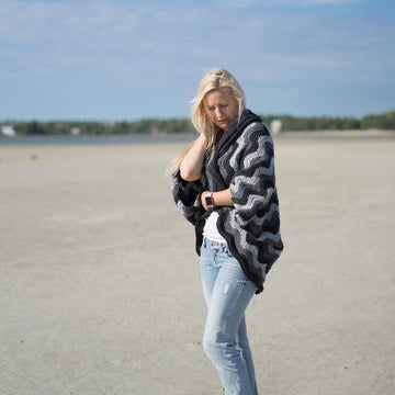 Rebel Chevron Poncho