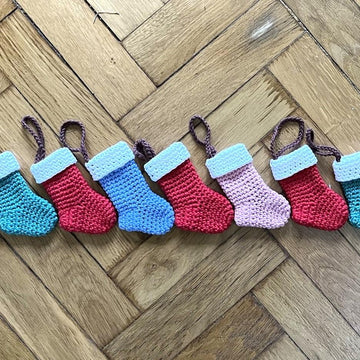 Christmas Stocking Decoration Crochet Pattern