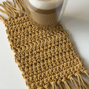 ABSOLUTE BEGINNER CROCHET COURSE - Cotton Coaster