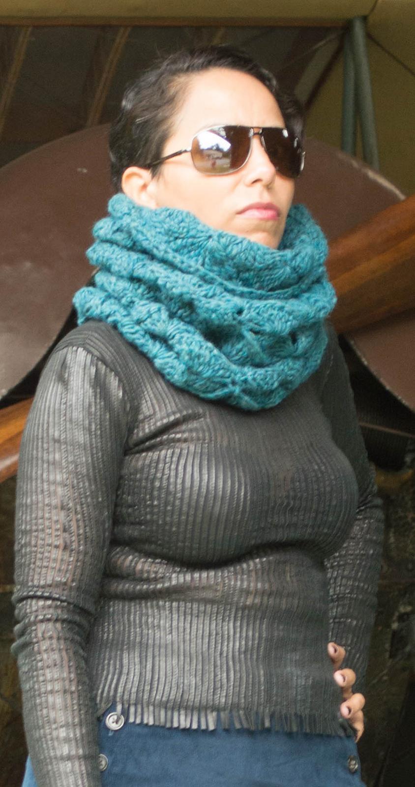 Flying Geese Hooded Cowl