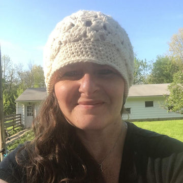 Lilac Cluster Beanie