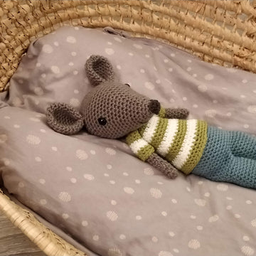 Mary and Mike Mice Mouse Doll Dolls Heart Crochet Amigurumi