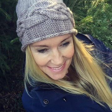 Sideways Braid Beanie