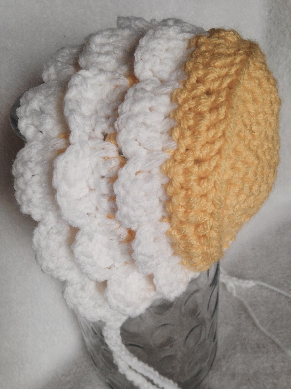 Ruffly Petal Baby Bonnet