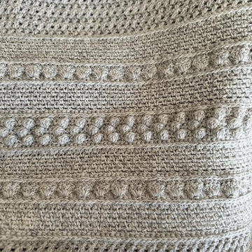 Charley’s textured blanket