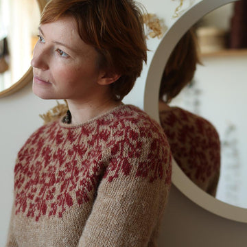 Between petals pullover