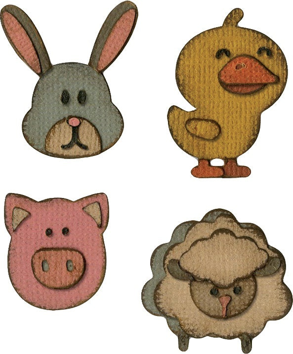 Sizzix Sidekick Side-Order Set By Tim Holtz - Critters
