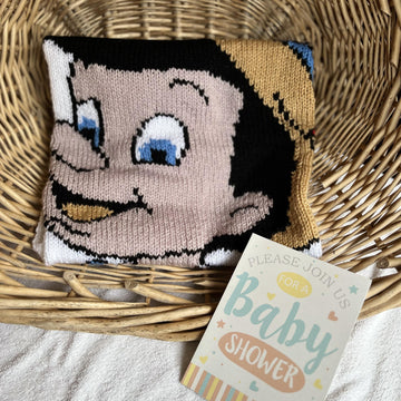 Pinocchio Baby Blanket