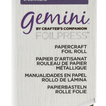 Crafter's Companion Gemini FoilPress Papercraft Foil Roll - Holly