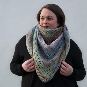 Ice To Bloom Shawl