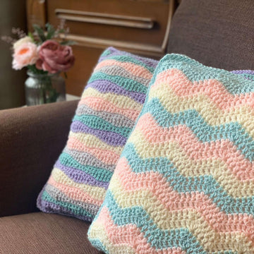 Wavy Bright Cushion Cover